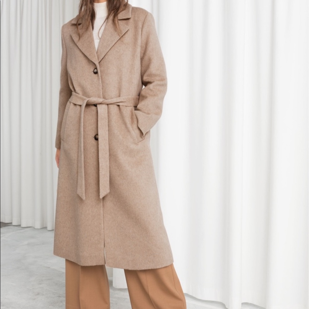 And other stories camel coat